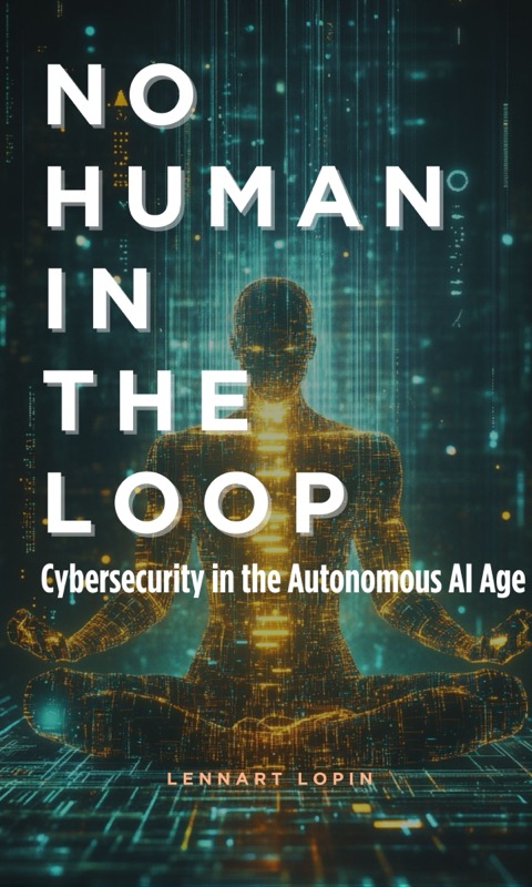 No Human in the Loop: Cybersecurity in the Autonomous AI Age by Lennart Lopin - book cover